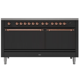 Картинка ILVE P15FSDQNE3/MGP матовый графит (фурн. медь)