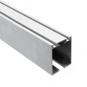 Картинка Cinetto PS65 Направляющая одинарная верхняя, серебро, L-6100 (PR657003041A)