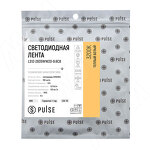 Превью картинка PULSE Лента светодиодная 2835/120, 12V, 5 м, основание 5 мм, теплый белый 3200К, IP20, 9.6W/1м (LS12-2835WW20-9.6C8) #3