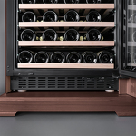 Превью картинка Шкаф винный  Meyvel Винный холодильник (шкаф) компрессорный MEYVEL MV46PRO-KBT2 (Итальянский орех) #7