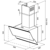 Превью картинка Наклонная вытяжка KRONA IRMA A 600 black S #16