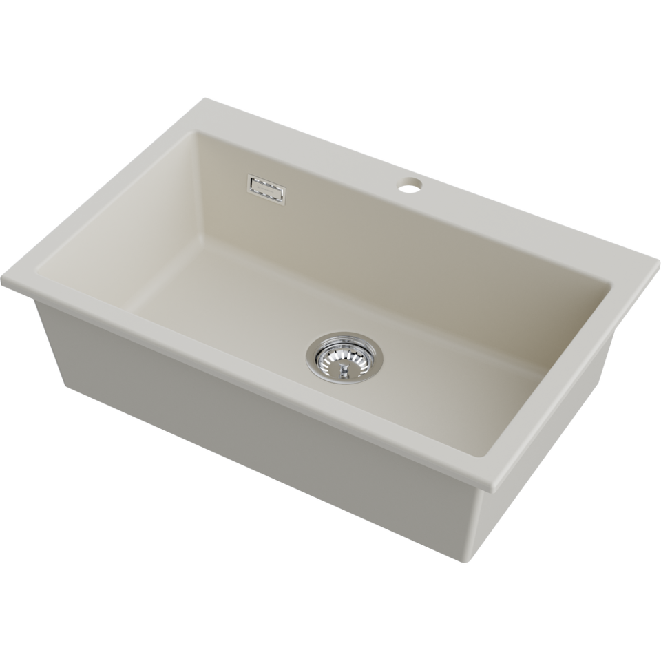 Фото Omoikiri Omishima 76-CR Matt Natceramic/cream матовый