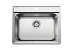 Превью картинка Металлическая мойка Blanсo LEMIS 6-IF нержавеющая сталь #1