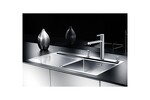 Превью картинка Смеситель для кухни Blanсo LINEE-S сталь с матовой полировкой #3