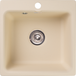 Превью картинка Мраморная мойка GranFest GF-SMART 430 Бежевый #1