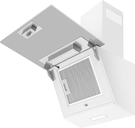 Превью картинка Наклонная вытяжка Weissgauff Yota 500 Touch White Glass #4