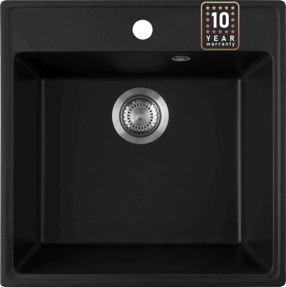Фото Кварцевая мойка Weissgauff WG 50507 Deep Black