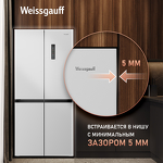 Превью картинка  Холодильник side by side Weissgauff WCD 450 W NoFrost Inverter #1