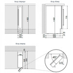 Превью картинка Шкаф винный встраиваемый Винный холодильник (шкаф) компрессорный Dunavox 7 бут DX-7.20 WK/DP #5