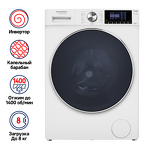 Превью картинка Стиральная машина с фронтальной загрузкой Maunfeld MFWM148WH02 #1