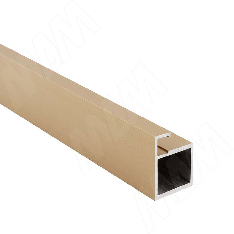 Фото PULSE SECRET MAXI Профиль рамочный узкий, золото брашированное (анод), L-3000 (FP00263GLB-S3)