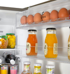 Превью картинка Холодильник с нижней морозилкой Lex RFS 204 NF BL отдельностоящий холодильник #9