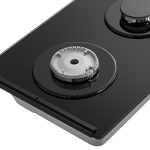 Превью картинка Газовая варочная панель домино Meferi MGH302BK GLASS LIGHT #10