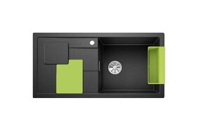 Картинка Blanсo SITY XL 6 S SILGRANIT PuraDur антрацит аксессуары киви