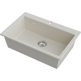 Картинка Omoikiri Omishima 76-CR Matt Natceramic/cream матовый
