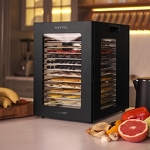 Превью картинка Сушилка для овощей и фруктов Дегидратор Meyvel MDH14-2S (Black) #19