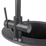 Превью картинка Смеситель для кухни Zigmund & Shtain ES 0400 черный #2