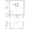 Превью картинка Металлическая мойка Omoikiri Tadzava 44-U/I Ultra-IN нерж. сталь/нержавеющая сталь #2