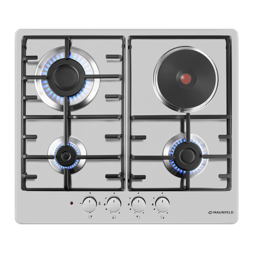 Фото Комбинированная варочная панель Maunfeld EEHS.64.3CS\KG