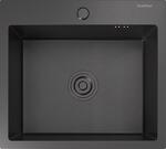 Превью картинка Металлическая мойка GranFest 5045 PVD графит #1