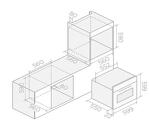 Превью картинка Электрический духовой шкаф Elica VIRTUS MULTI 60 DD BL (2025) #3