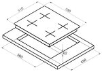 Превью картинка Электрическая варочная панель Körting HK 60001 B #2