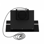 Превью картинка Наклонная вытяжка Elikor RISE 60 BK #4