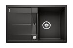 Превью картинка Гранитная мойка Blanсo METRA 45 S-F SILGRANIT черный, с клапаном-автоматом #1
