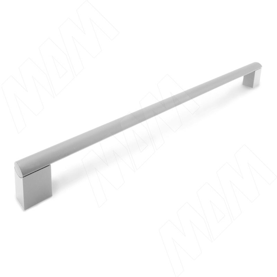 Фото PULSE Ручка-рейлинг 480мм (L=500мм) алюминий матовый (RE.C40.480.CRM)