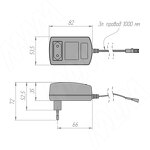 Превью картинка PULSE Адаптер питания, AC-220/DC-12V, 24W (PA12V-IP20-24W) #2