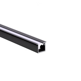 Картинка Duslar Комплект из алюминиевого профиля и рассеивателя DLIGHT TEC, врезной, длина 3000 мм, антрацит/белый