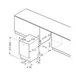 Превью картинка Посудомоечная машина 45см встраиваемая KRONA GARDA 45 BI V2 #16