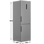 Превью картинка Холодильник с нижней морозилкой Haier CEF536CSG #7