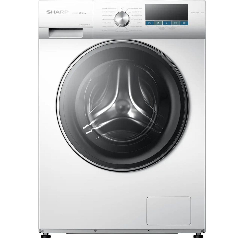 Фото Стиральная машина с фронтальной загрузкой Sharp ESFSI812DLZW