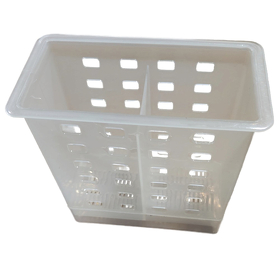 Картинка Duslar Лоток пластиковый (верхний) для системы COOKING, выдвижной фасад 200 мм, цвет - белый