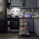 Превью картинка Встраиваемая вытяжка Lex HUBBLE G 2M 600 BLACK воздухоочиститель #8