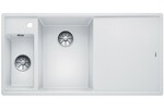 Превью картинка Гранитная мойка Blanсo BLANCO AXIA III 6 S белый чаша слева, доска стекло c кл.-авт. InFino® #1