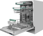Превью картинка Посудомоечная машина 45см встраиваемая Weissgauff BDW 4543 D Wi-Fi #11