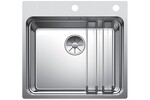 Превью картинка Металлическая мойка Blanсo ETAGON 500 - IF/A нерж.сталь зеркальная полировка с кл.-авт. InFino #1