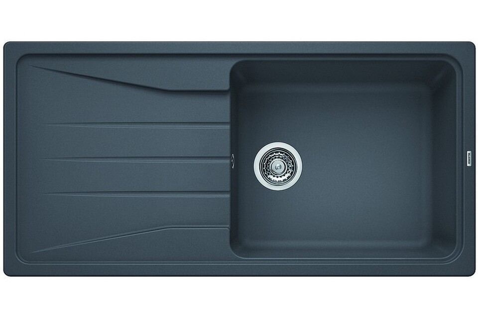 Фото Гранитная мойка Blanсo SONA XL 6S SILGRANIT PuraDur темная скала