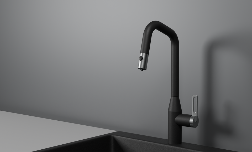 Фото Смеситель для кухни GRANULA 8171, ТУРМАЛИН