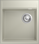 Превью картинка Гранитная мойка Rivelato TESORO 455-R 1-чаш 450*510 Топаз 703 #1