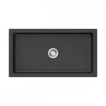 Превью картинка Гранитная мойка Omoikiri Mikura 83-BL Natceramic/черный #1