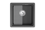 Превью картинка Кварцевая мойка GRANULA 4501iU, ЧЁРНЫЙ #3