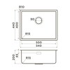 Превью картинка Металлическая мойка Omoikiri Tadzava 54-U/I Ultra 15-IN нерж. сталь/нержавеющая сталь #2