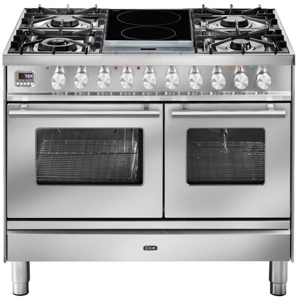 Фото Центр варочный ILVE PD10IWE3/SS нержавеющая сталь (фурн. сатинированная сталь)