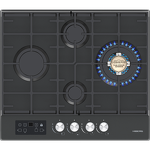 Превью картинка Газовая варочная панель HIBERG VM 6245 Gr #1