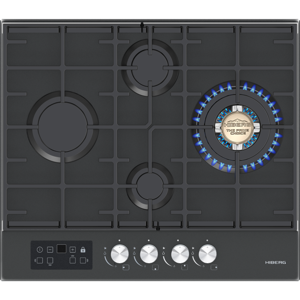 Фото Газовая варочная панель HIBERG VM 6245 Gr