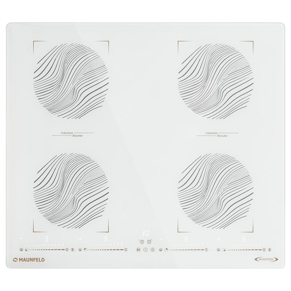 Фото Индукционная варочная панель Maunfeld CVI594SB2WHF Inverter