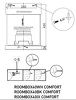 Превью картинка Цилиндрическая вытяжка Meferi RoomBox40WH COMFORT #2